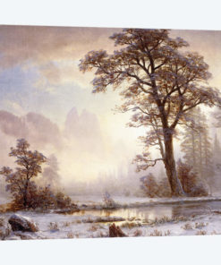 Valley of the Yosemite -Snow Fall,