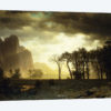 Passing Storm in Yosemite, 1865