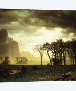 Passing Storm in Yosemite, 1865