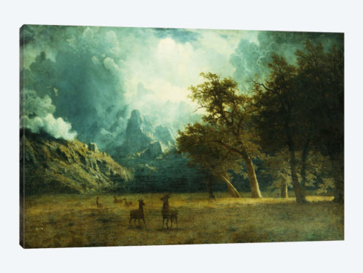 Storm on Laramie Peak, c. 1883