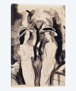 Two Girls; Zwei Madchen, 1914