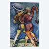 Two Warriors; Zwei Kampfende, 1910