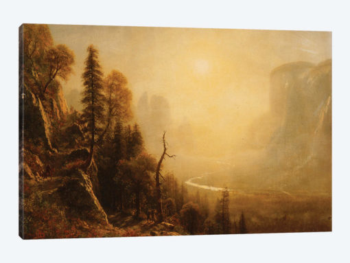 Study for Yosemite Valley, Glacier Point Trail,