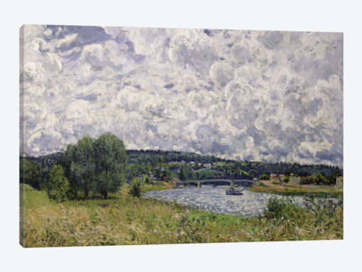 The Seine at Suresnes, 1877