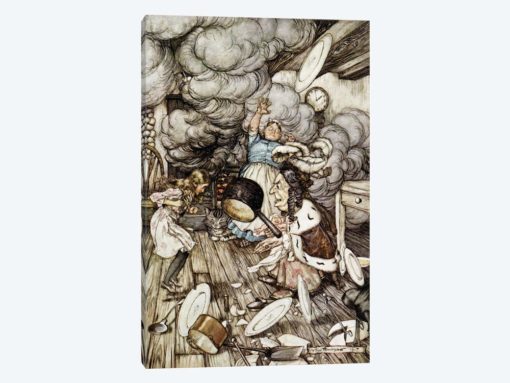 In The Duchess's Kitchen (Illustration from Lewis Carroll's Alice's Adventures In Wonderland), 1907