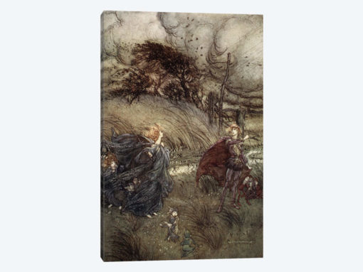 And Now They Never Meet In Grove Or Green, By Fountain Clear, Or Spangled Starlight Sheen, But They Do Square, 1908