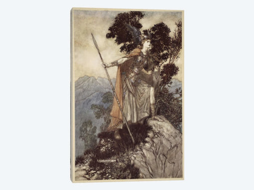 Brunnhilde (Illustration From Richard Wagner's The Rhinegold & The Valkyrie), 1910