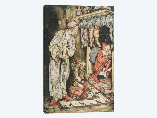 Colour Plate I (Illustration from Clement C. Moore's The Night Before Christmas), 1931