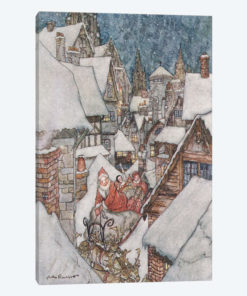 Colour Plate III (Illustration from Clement C. Moore's The Night Before Christmas), 1931