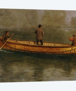 Fishing From A Canoe