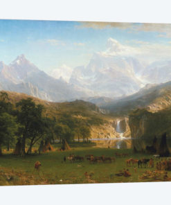 Rocky Mountains, Lander's Peak, 1863