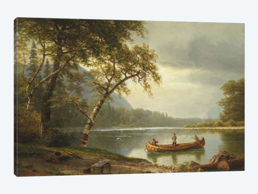 Salmon Fishing On The Caspapediac River (Quebec, Canada)