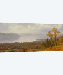 View On The Hudson Looking Across The Tappen Zee Towards Hook Mountain, 1866