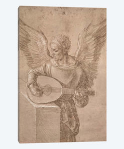Angel Playing A Lute, 1491
