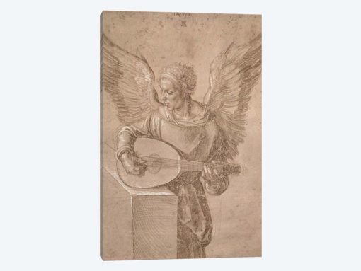 Angel Playing A Lute, 1491