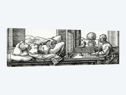 Illustration From Four Books On Measurement