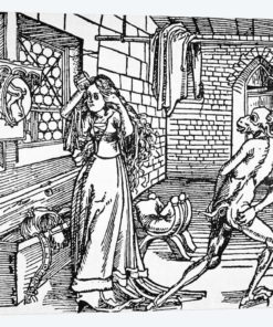 The Demon Of Vanity And The Coquette (Illustration From The Book Of The Knight Of The Tower)