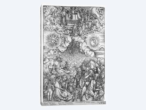 The Opening Of The Fifth And Sixth Seals (Illustration From The Apocalypse - Latin Edition)