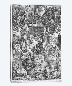 The Opening Of The Seventh Seal, The Seven Angels With The Trumpets (Illustration From The Apocalypse - Latin Edition)