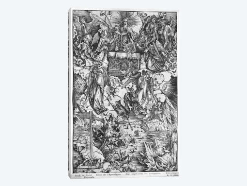 The Opening Of The Seventh Seal, The Seven Angels With The Trumpets (Illustration From The Apocalypse - Latin Edition)