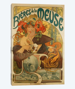 Bieres de La Meuse (Meuse Beer) Advertisement, 1897