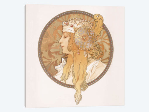 Byzantine Head Of A Blonde Maiden, c.1897