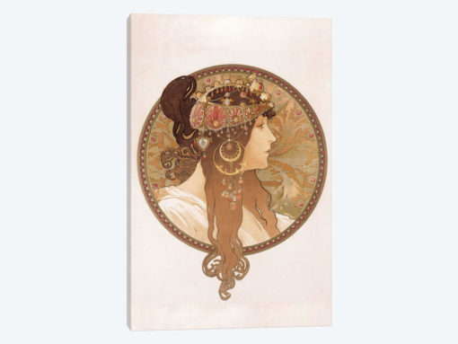 Byzantine Head Of A Brunette Maiden, c.1897