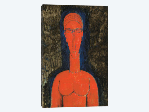 Red Bust, Caryatid, 1913