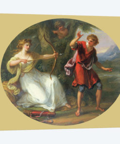 A Nymph Drawing Her Bow On A Youth, 1780