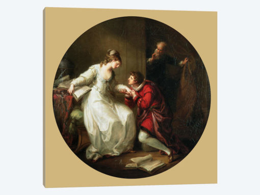 Abelard Soliciting The Hand Of Feloice