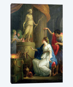 Accontius And Cydippe Before The Altar Of Diana
