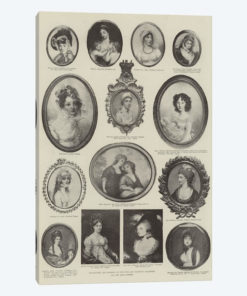 Miniatures And Enamels At The Fine Art Society's Galleries (Illustration For The Illustrated London News), 31 December 1892
