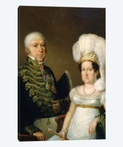 Portrait Of A General And His Wife
