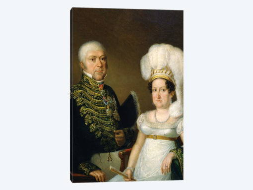 Portrait Of A General And His Wife