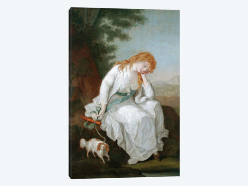 Possibly Maria Of Moulines (Illustration From Sterne's A Sentimental Journey Through France And Italy), 1766-81
