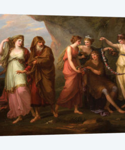 Telemachus And The Nymphs Of Calypso, 1782