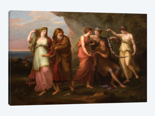 Telemachus And The Nymphs Of Calypso, 1782
