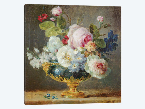 Flowers In A Blue Vase, 1782