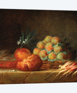 Still Life With Brioche, Fruit And Vegetables, 1775