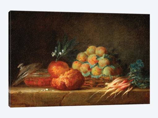Still Life With Brioche, Fruit And Vegetables, 1775
