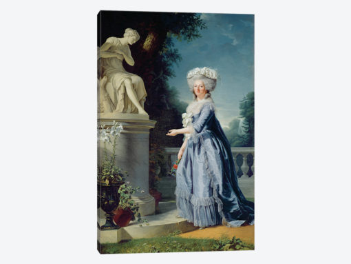 Portrait Of Marie-Louise (1733-99) Victoire De France