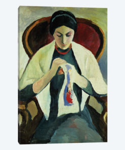 Woman Sewing