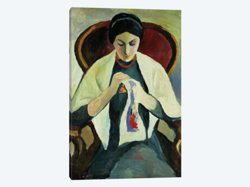 Woman Sewing