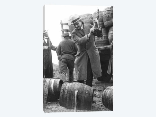 Destroying Barrels Of Beer