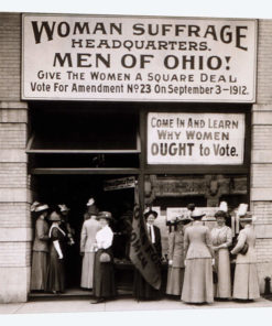 The Woman's Suffrage Headquarters Of Ohio, 1912