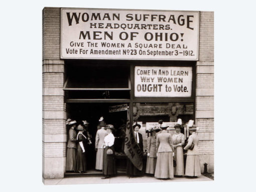 The Woman's Suffrage Headquarters Of Ohio, 1912