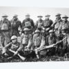 American patrol with German machine gun captured in the Saint-Mihiel Offensive on the Western Front, September 1918