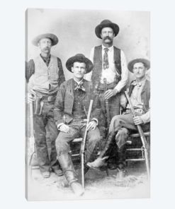Texas Rangers armed with revolvers and Winchester rifles, 1890