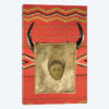 Navajo buffalo moon blanket, from Arizona