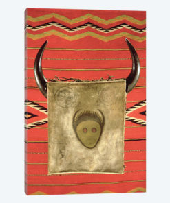 Navajo buffalo moon blanket, from Arizona